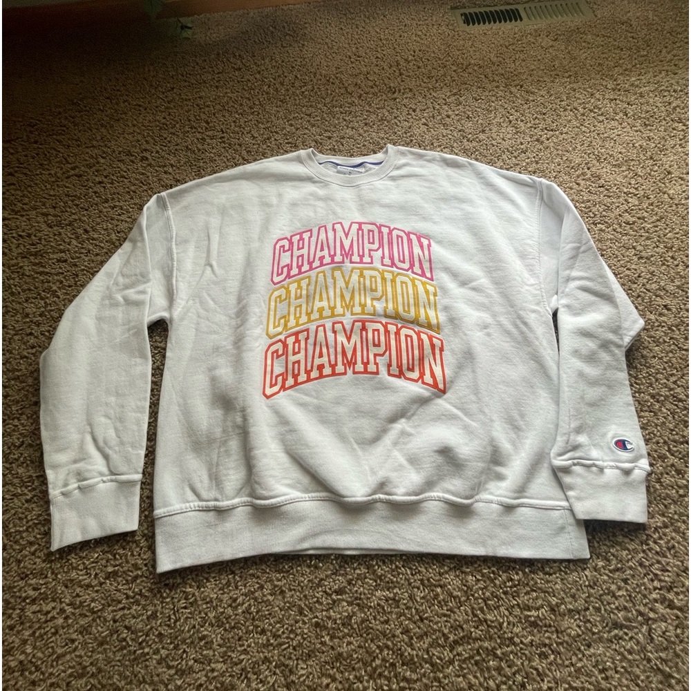 Champion neon crewneck